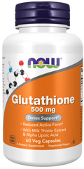 NOW Foods Glutathione 500mg 60 VCaps