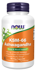 NOW Foods KSM-66 Ashwagandha 90 VCaps