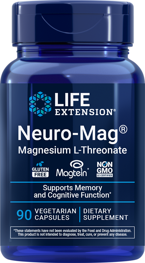 Life Extension Neuro-Mag Magnesium L-Threonate 90 Veg Capsules
