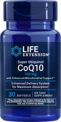 Life Extension Super Ubiquinol CoQ10 30 Softgels