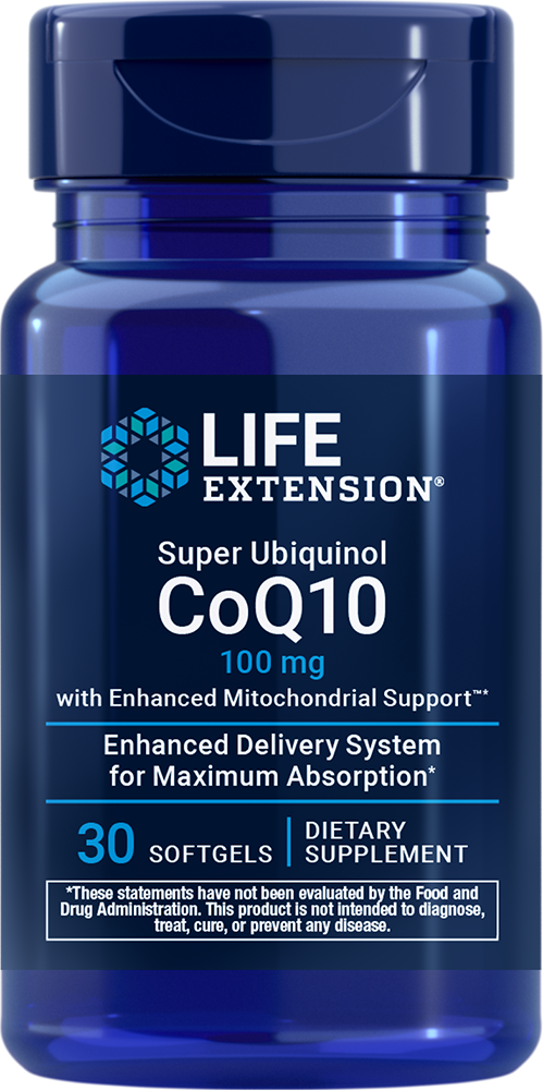 Life Extension Super Ubiquinol CoQ10 30 Softgels